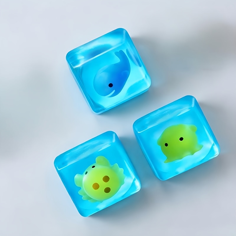 Undersea Creatures Ice Cubes, Squeeze Sensory Toy